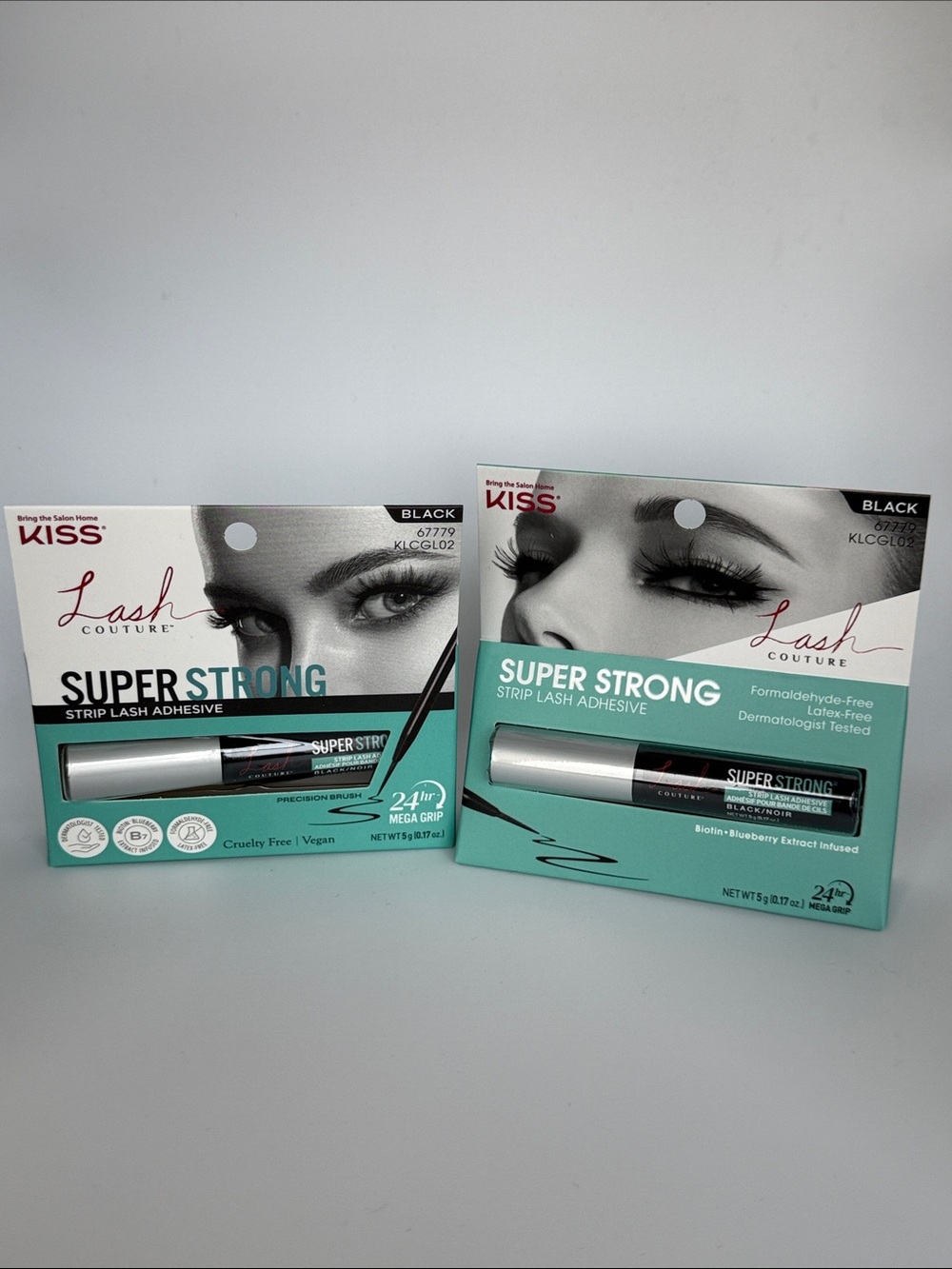 Kiss Super Strong Strip Lash Adhesive set of two BNIB